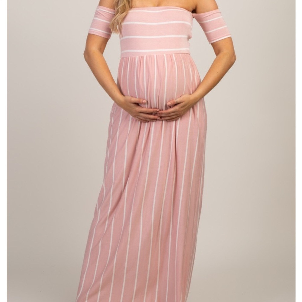 Pinkblush Maternity Maxi Dress